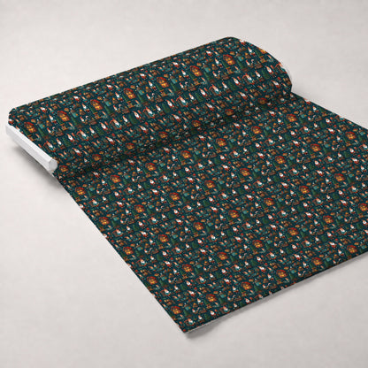Santa's Workshop Pattern 23 Minky Fabric