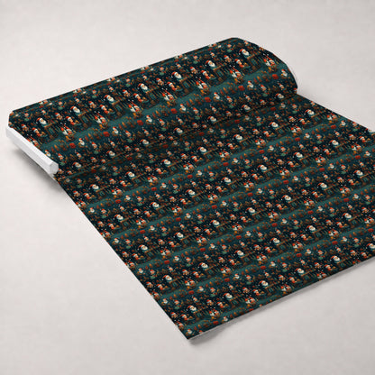 Santa's Workshop Pattern 24 Minky Fabric