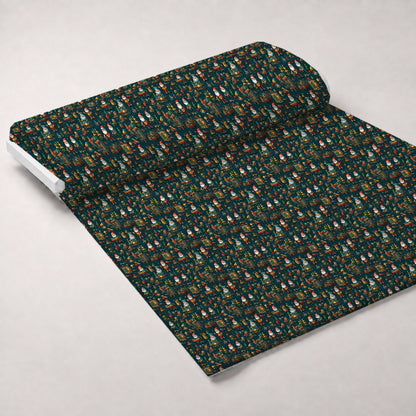 Santa's Workshop Pattern 25 Minky Fabric