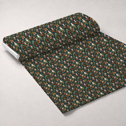 Santa's Workshop Pattern 26 Minky Fabric