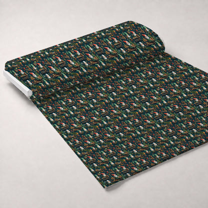 Santa's Workshop Pattern 28 Minky Fabric