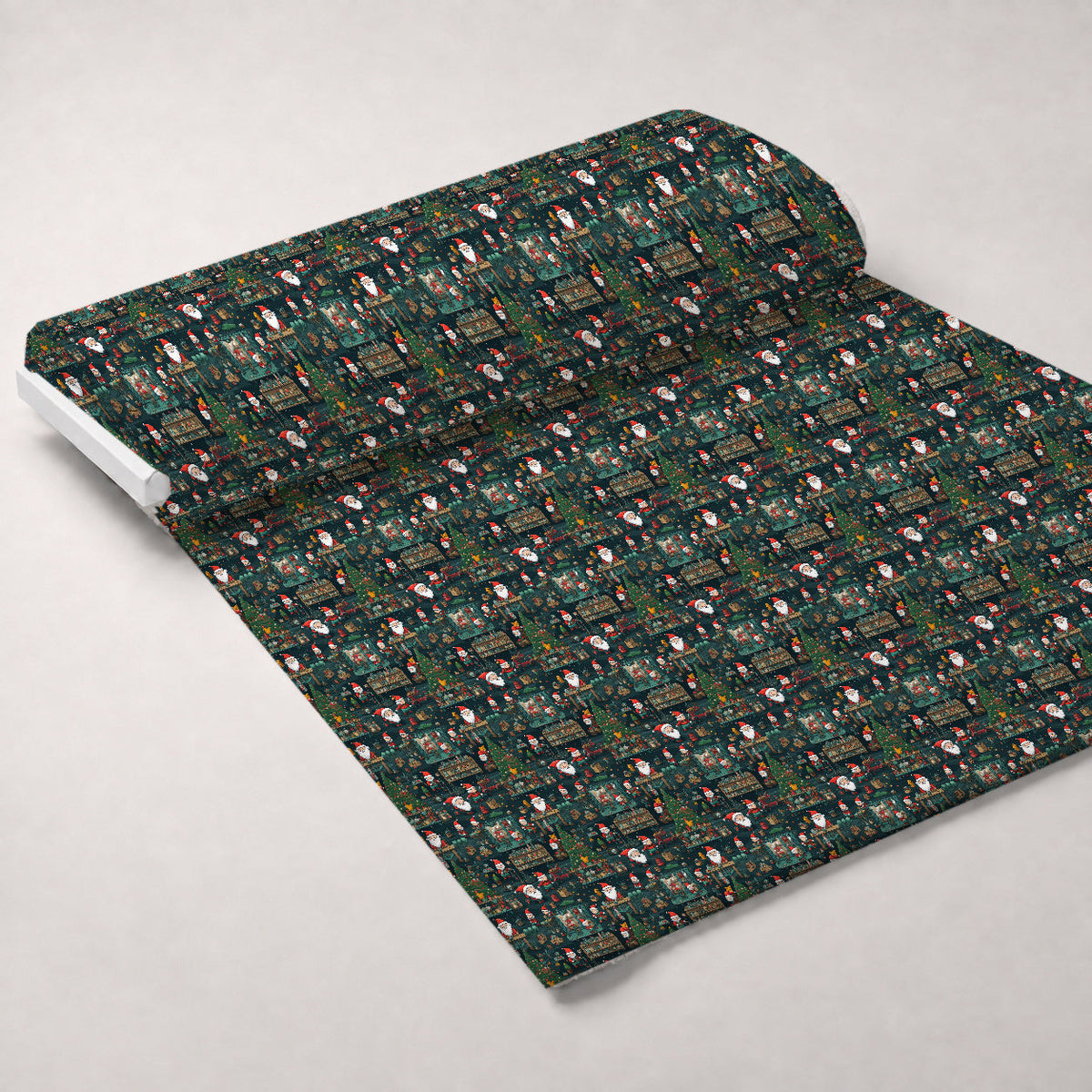 Santa's Workshop Pattern 4 Minky Fabric