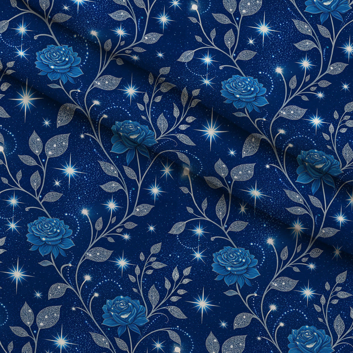 Sapphire Gleam Pattern 13 Minky Fabric