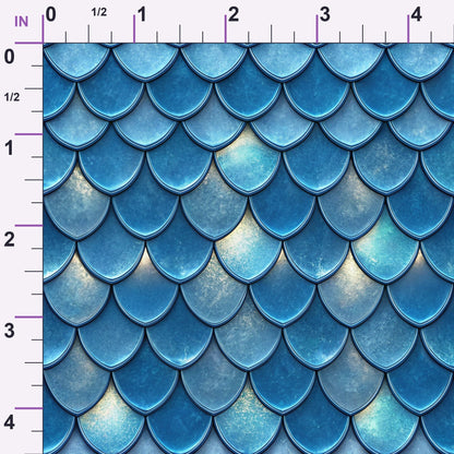 Sapphire Gleam Pattern 15 Minky Fabric