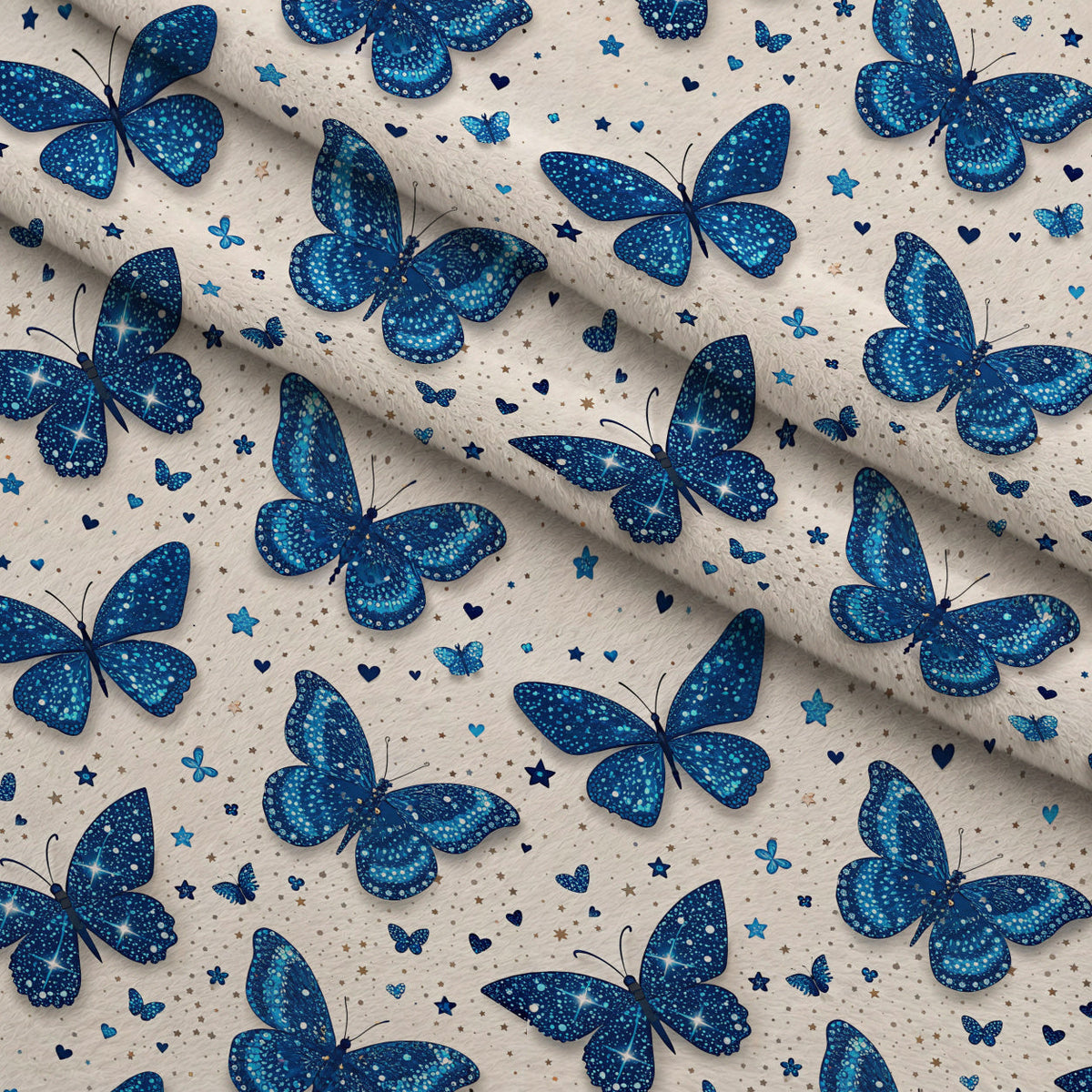 Sapphire Gleam Pattern 16 Minky Fabric