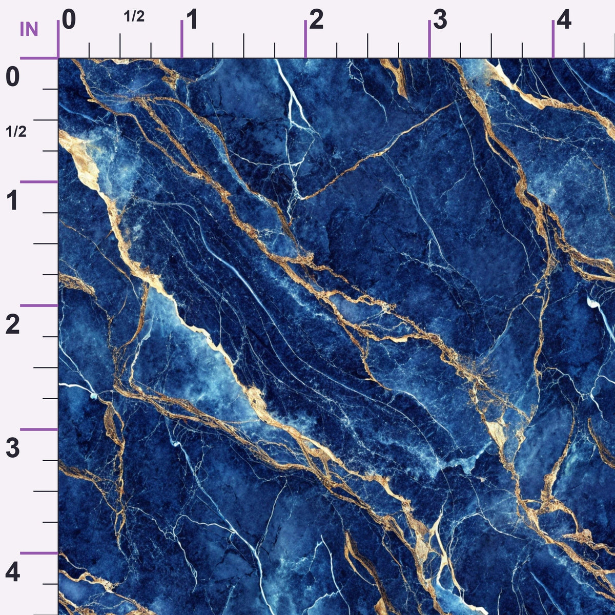 Sapphire Gleam Pattern 17 Minky Fabric