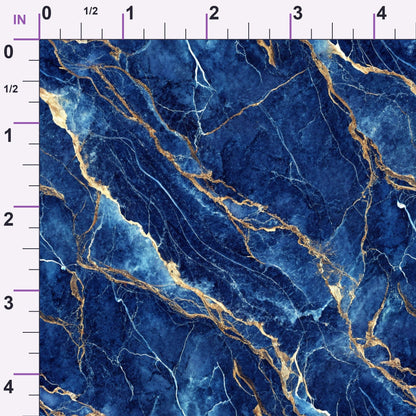 Sapphire Gleam Pattern 17 Minky Fabric