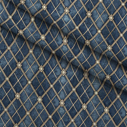 Sapphire Gleam Pattern 19 Minky Fabric