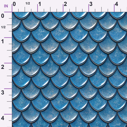Sapphire Gleam Pattern 3 Minky Fabric