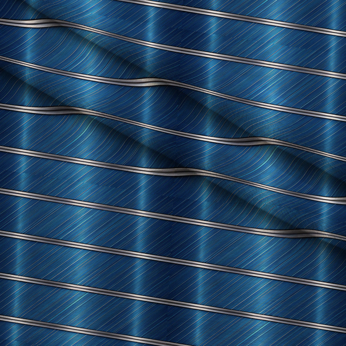 Sapphire Gleam Pattern 6 Minky Fabric