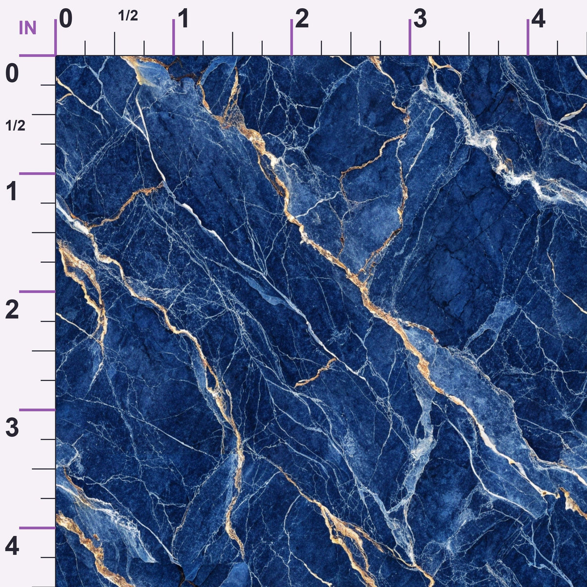 Sapphire Gleam Pattern 9 Minky Fabric