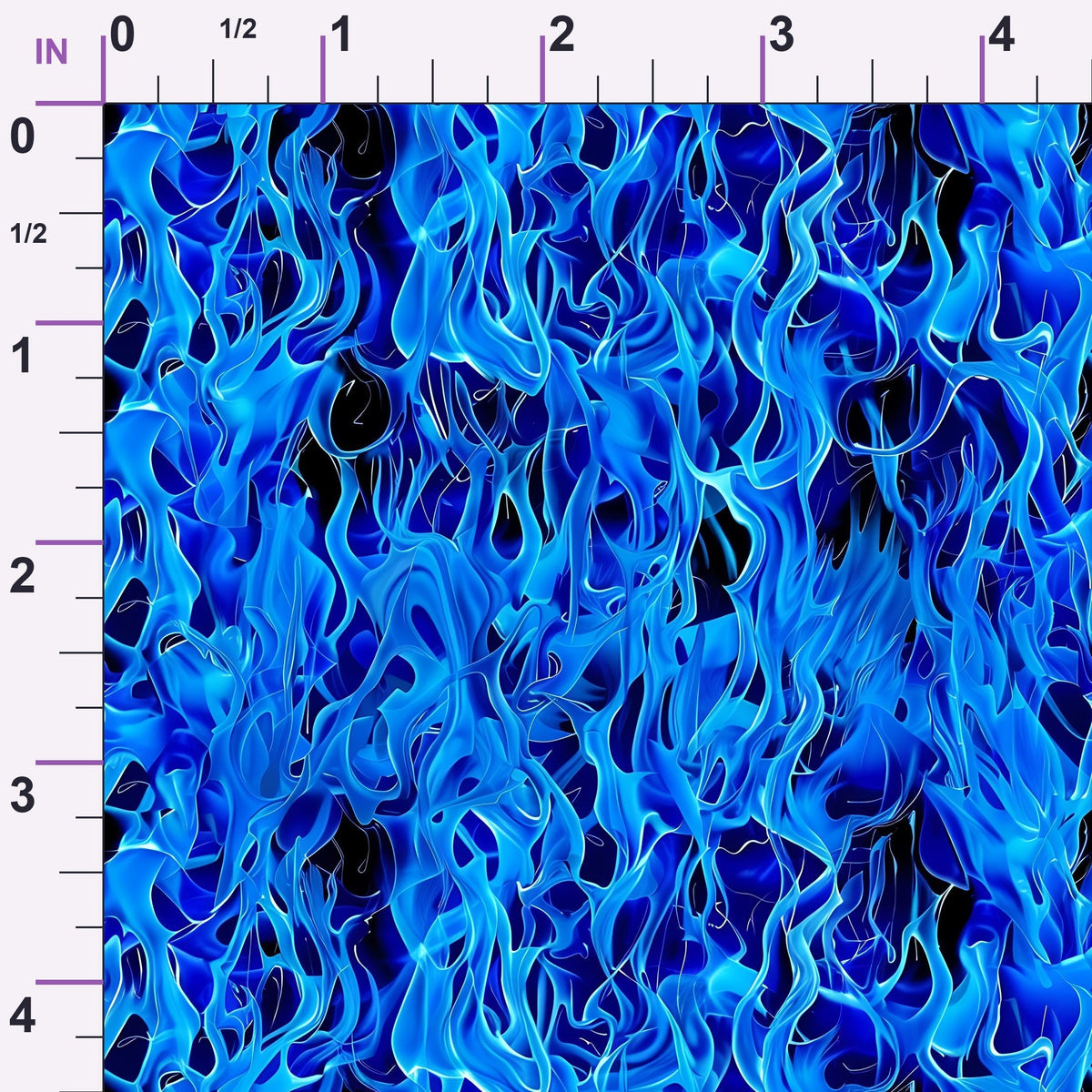 Sapphire Inferno Pattern 11 Minky Fabric