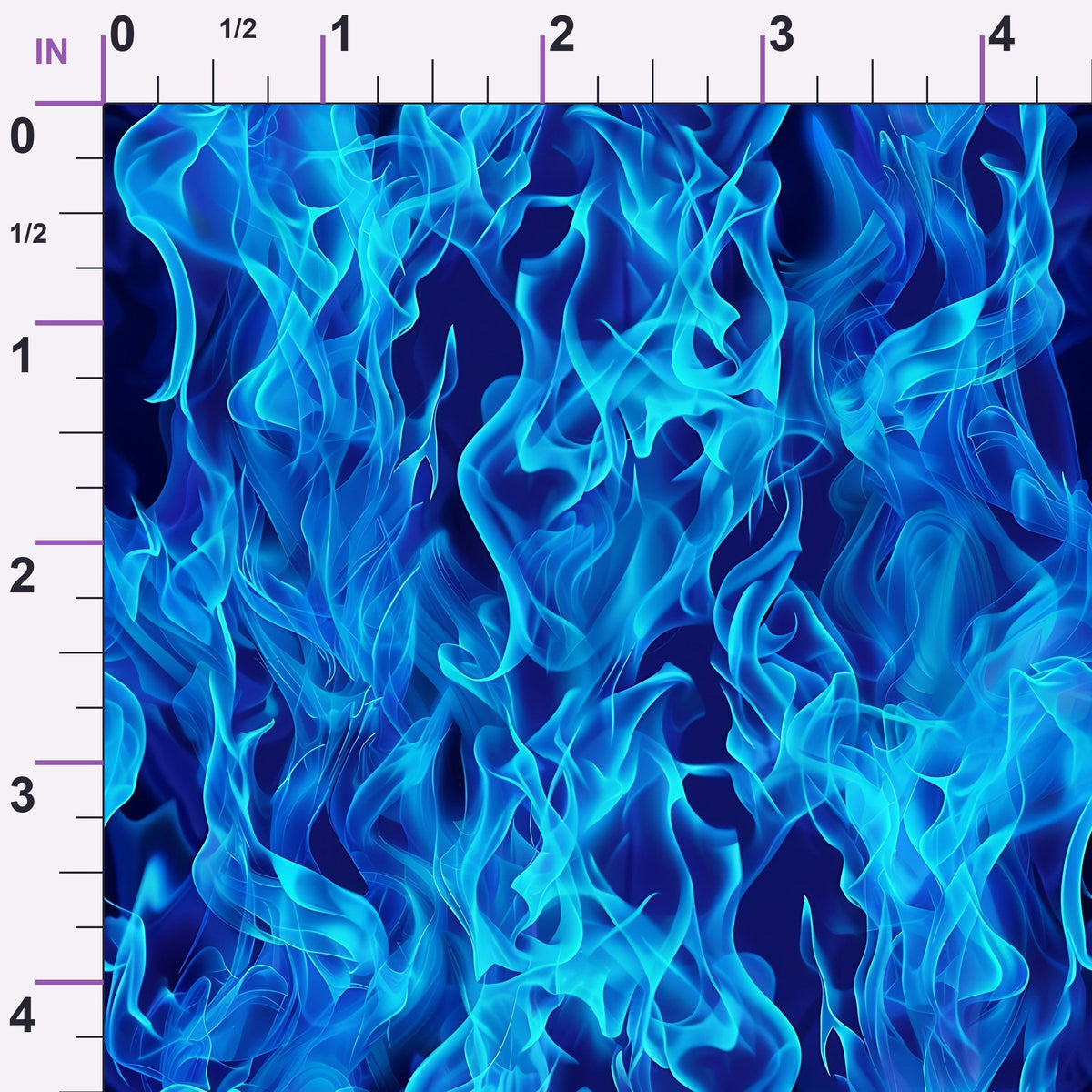 Sapphire Inferno Pattern 12 Minky Fabric