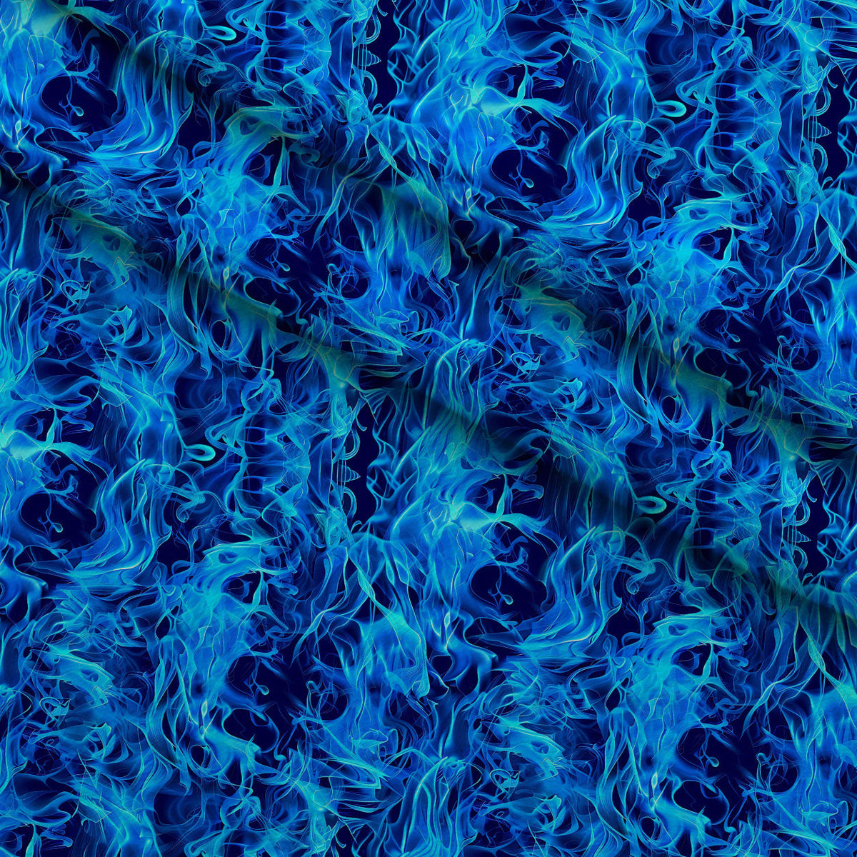 Sapphire Inferno Pattern 6 Minky Fabric