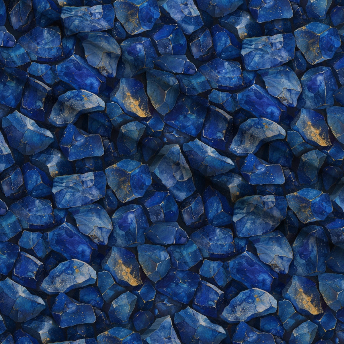 Sapphire Quarry Pattern 10 Minky Fabric