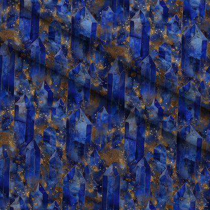 Sapphire Quarry Pattern 2 Minky Fabric