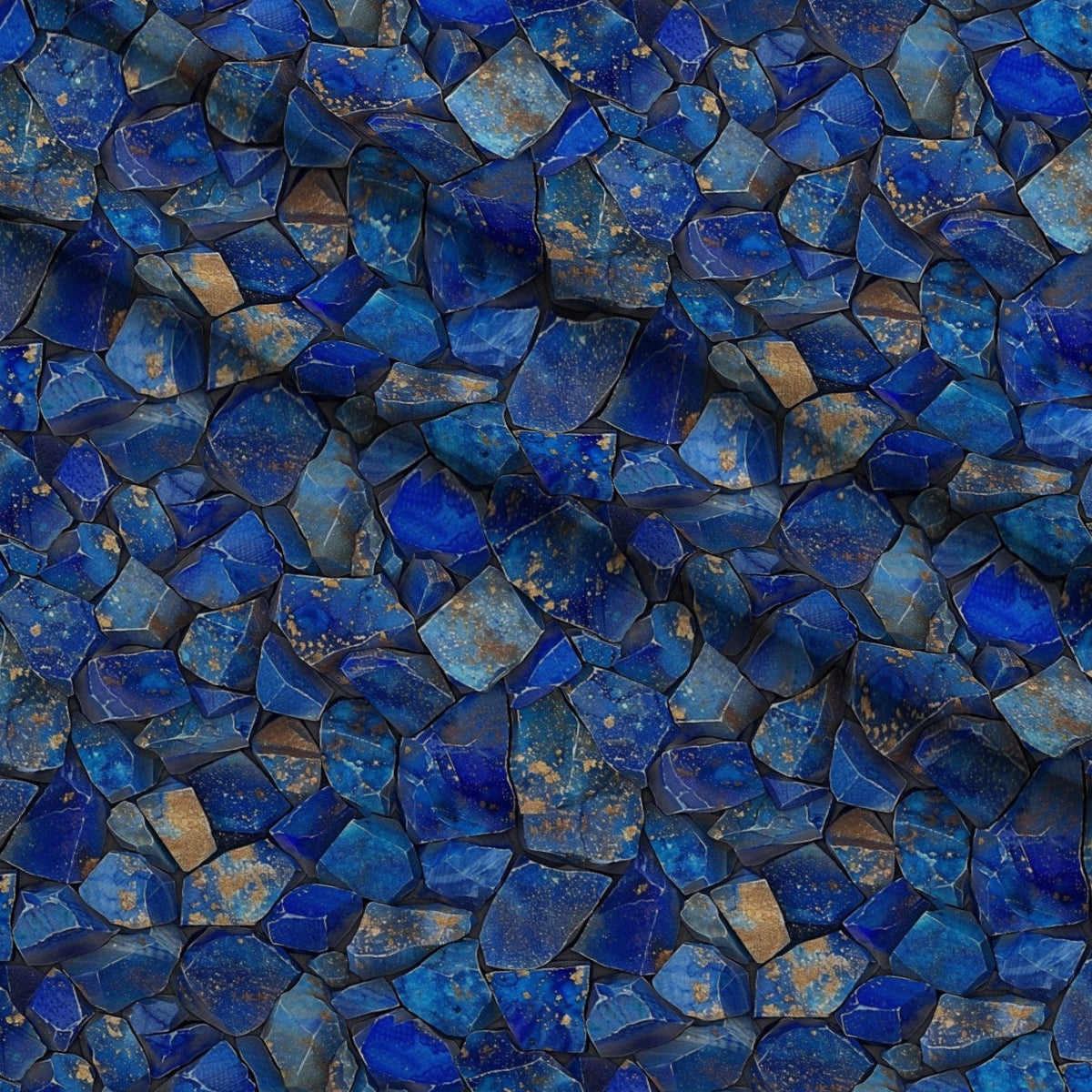 Sapphire Quarry Pattern 3 Minky Fabric