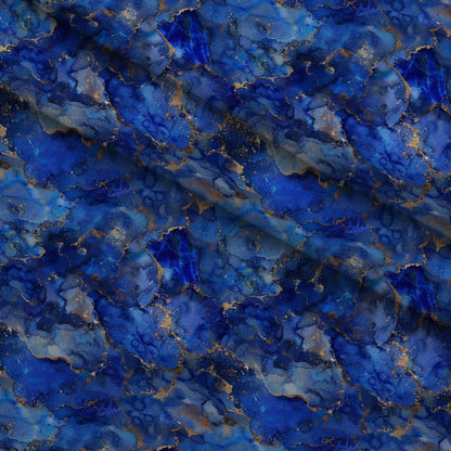 Sapphire Quarry Pattern 6 Minky Fabric