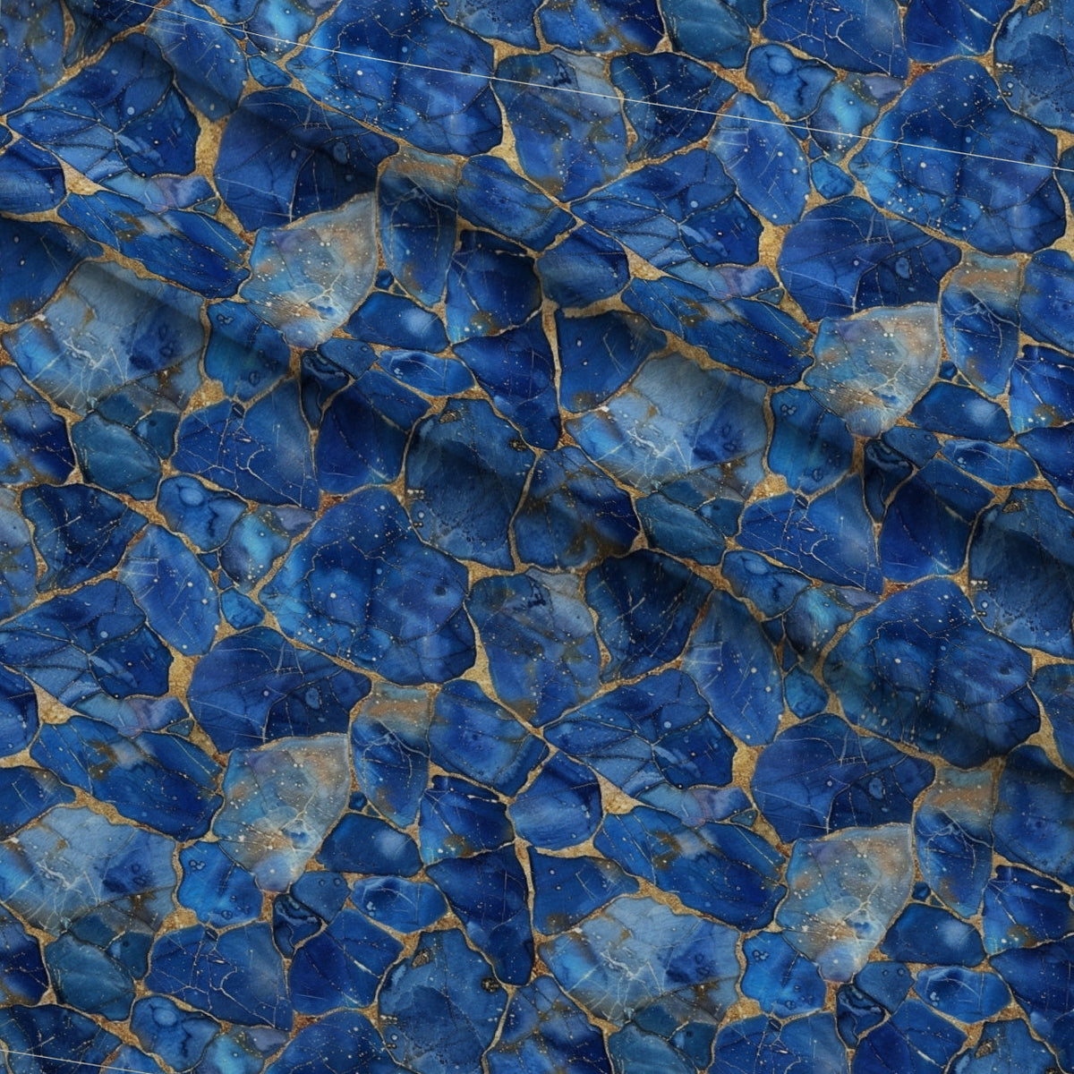 Sapphire Quarry Pattern 9 Minky Fabric