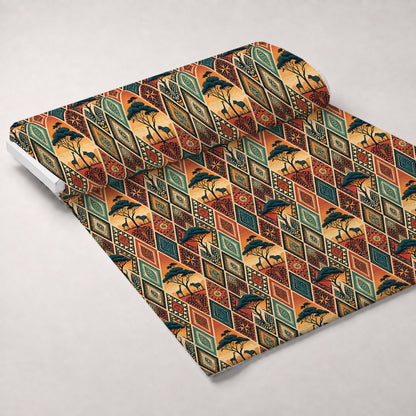 Savanna Diamonds Pattern 10 Minky Fabric