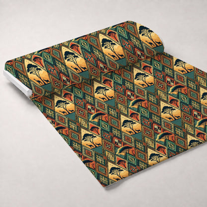 Savanna Diamonds Pattern 4 Minky Fabric