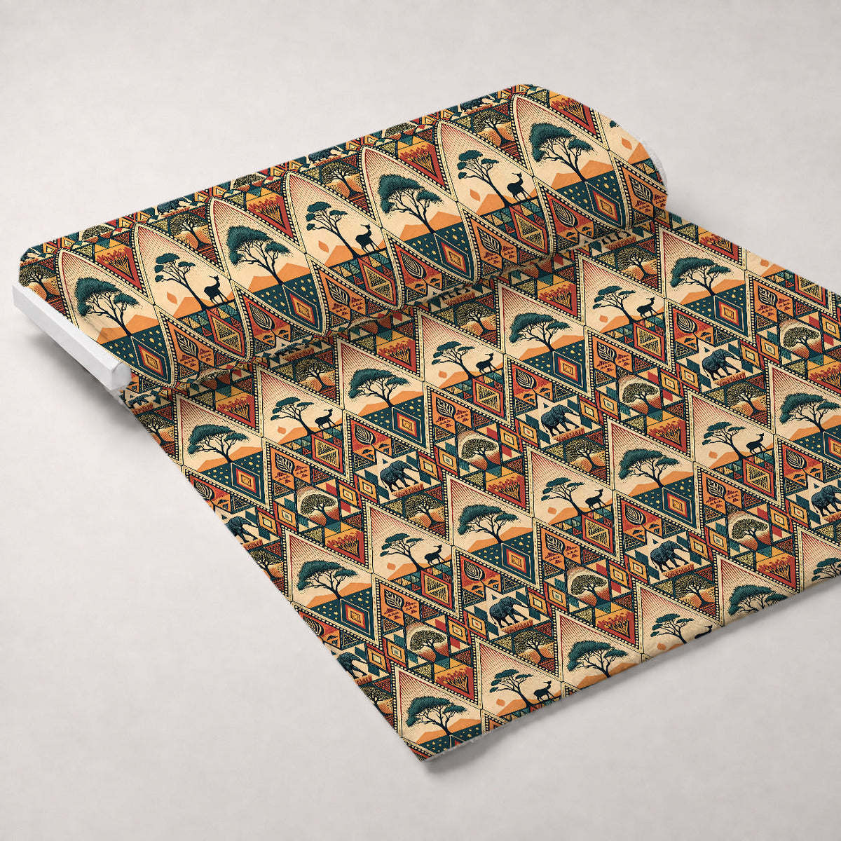 Savanna Diamonds Pattern 8 Minky Fabric