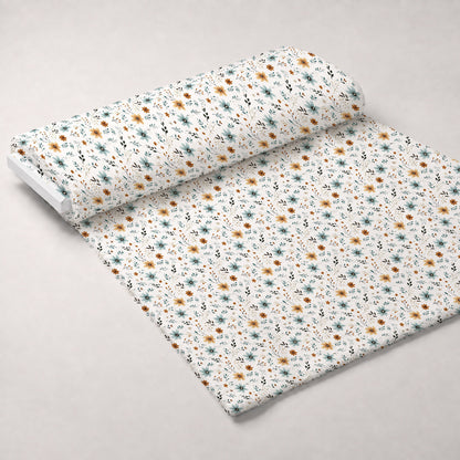 Scandi Meadow Pattern 1 Minky Fabric
