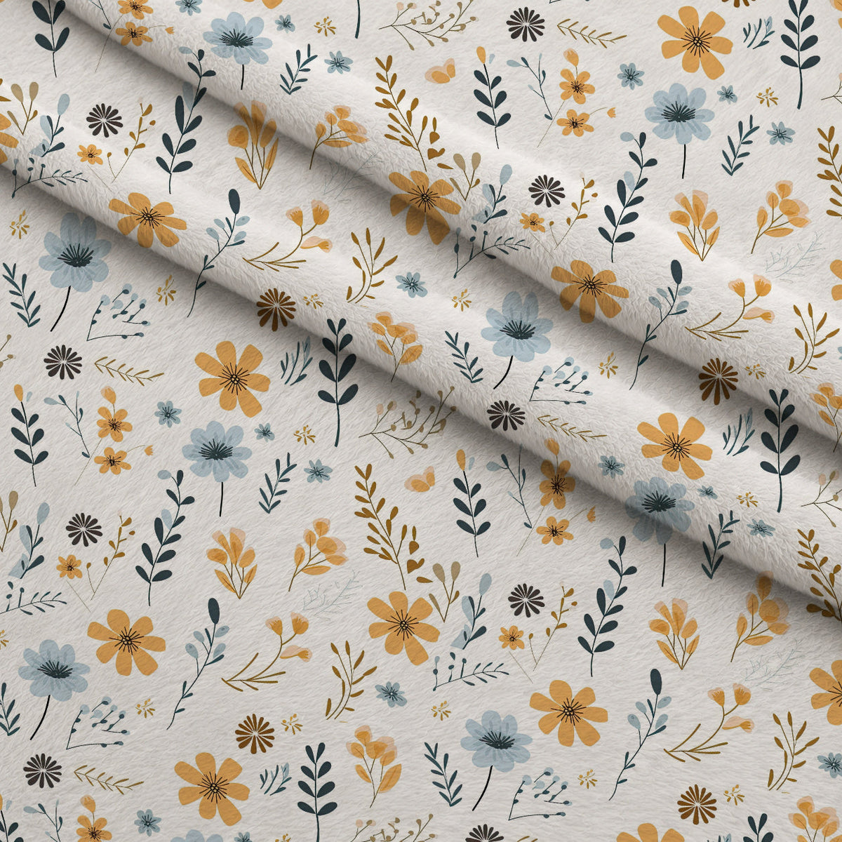 Scandi Meadow Pattern 11 Minky Fabric