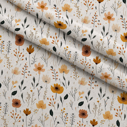 Scandi Meadow Pattern 5 Minky Fabric