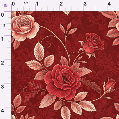 Scarlet Hive Pattern 15 Minky Fabric
