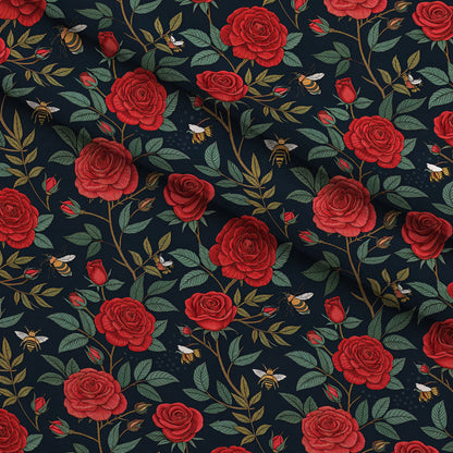 Scarlet Hive Pattern 17 Minky Fabric