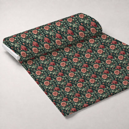 Scarlet Hive Pattern 2 Minky Fabric