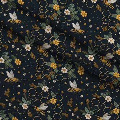 Scarlet Hive Pattern 20 Minky Fabric