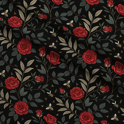 Scarlet Hive Pattern 21 Minky Fabric