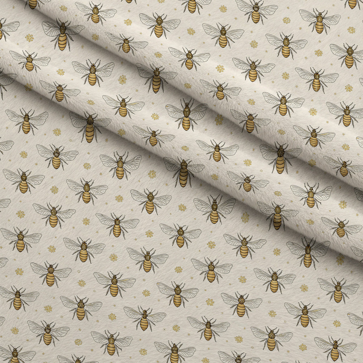 Scarlet Hive Pattern 25 Minky Fabric