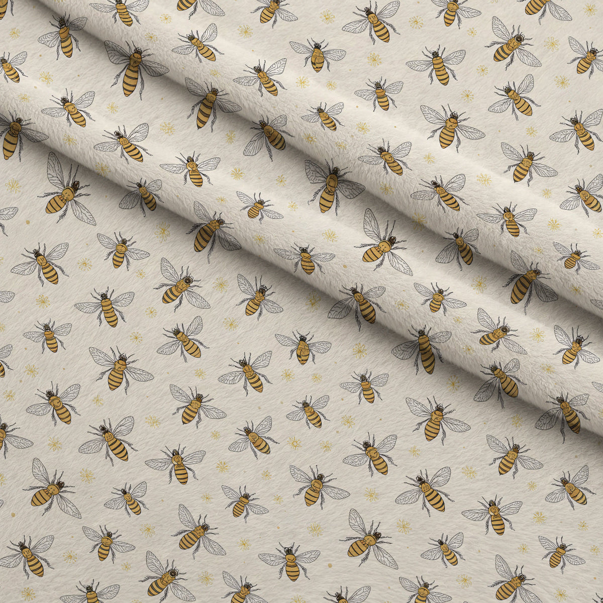 Scarlet Hive Pattern 6 Minky Fabric