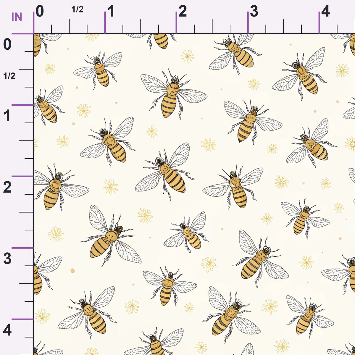 Scarlet Hive Pattern 6 Minky Fabric