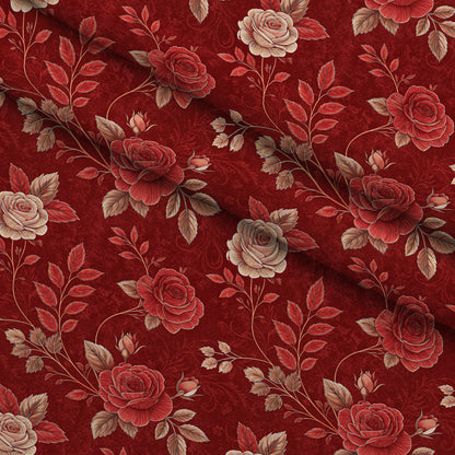 Scarlet Hive Pattern 7 Minky Fabric