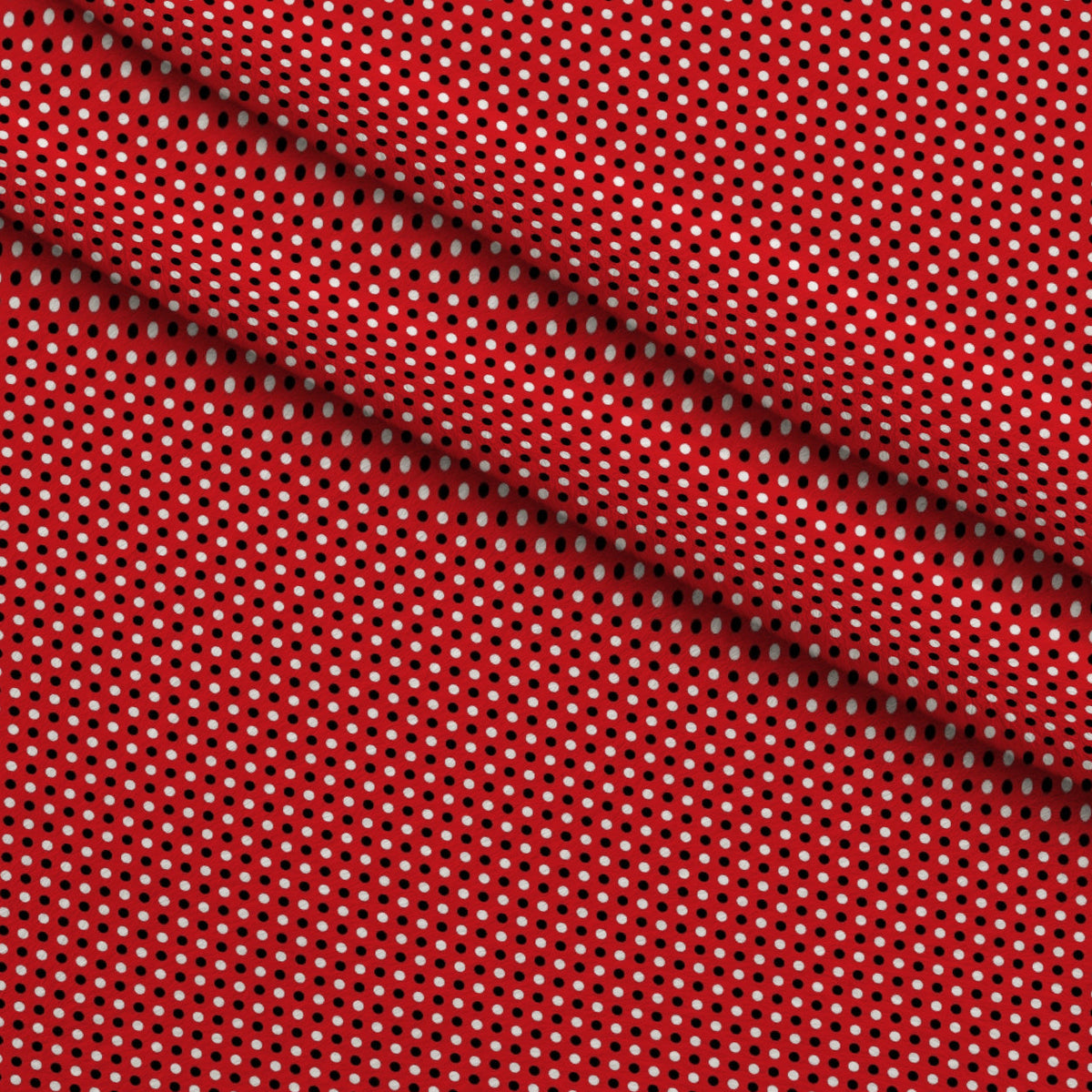Scarlet Paisley Pattern 2 Minky Fabric