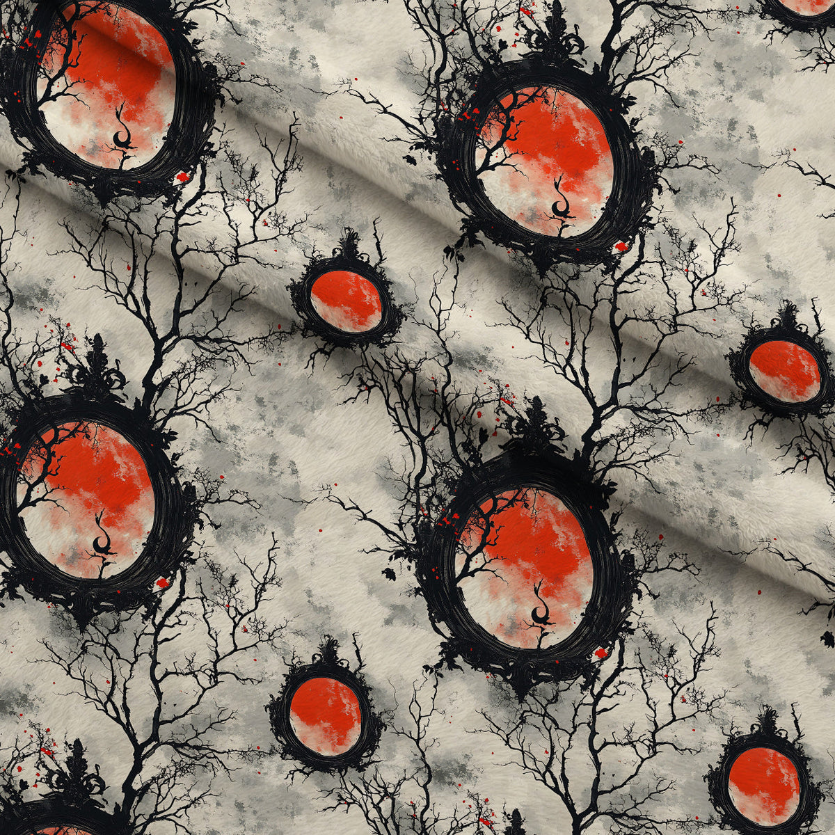 Scarlet Spires Pattern 13 Minky Fabric