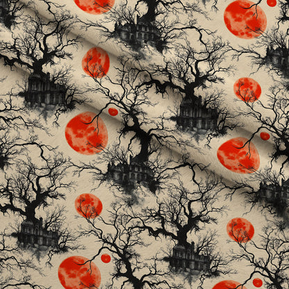 Scarlet Spires Pattern 14 Minky Fabric