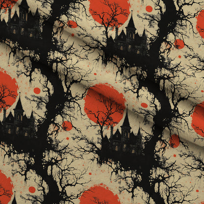 Scarlet Spires Pattern 16 Minky Fabric