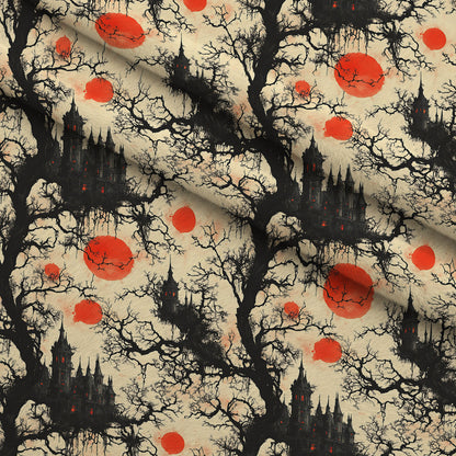 Scarlet Spires Pattern 19 Minky Fabric