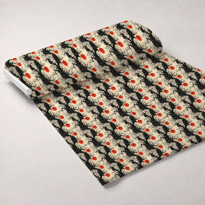 Scarlet Spires Pattern 3 Minky Fabric