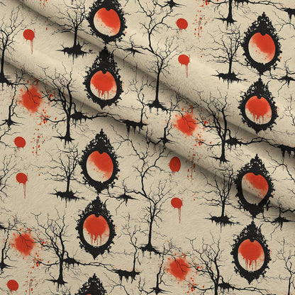 Scarlet Spires Pattern 7 Minky Fabric