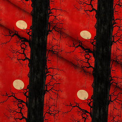 Scarlet Spires Pattern 8 Minky Fabric