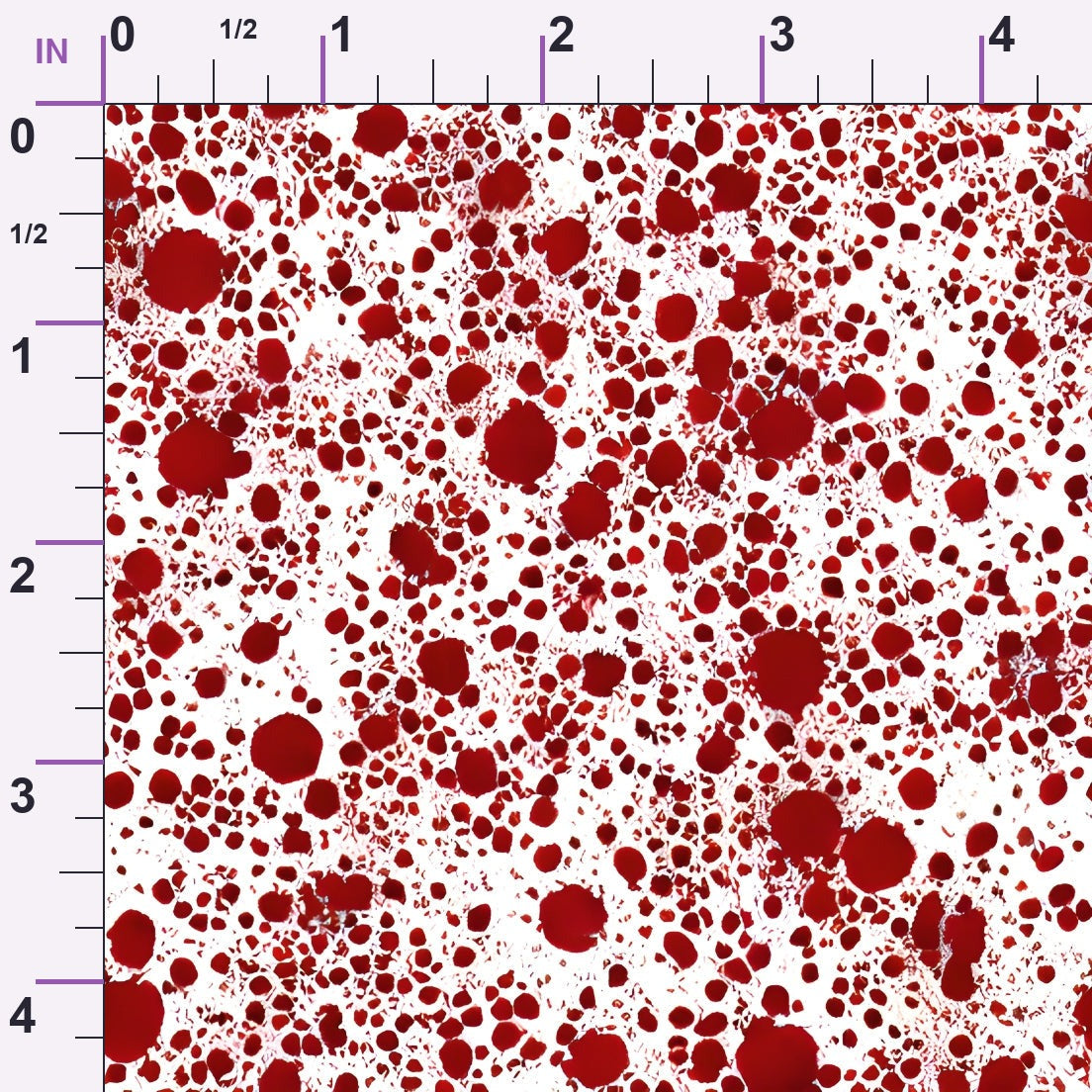 Scarlet Splash Pattern 11 Minky Fabric