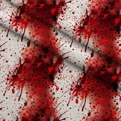 Scarlet Splash Pattern 13 Minky Fabric