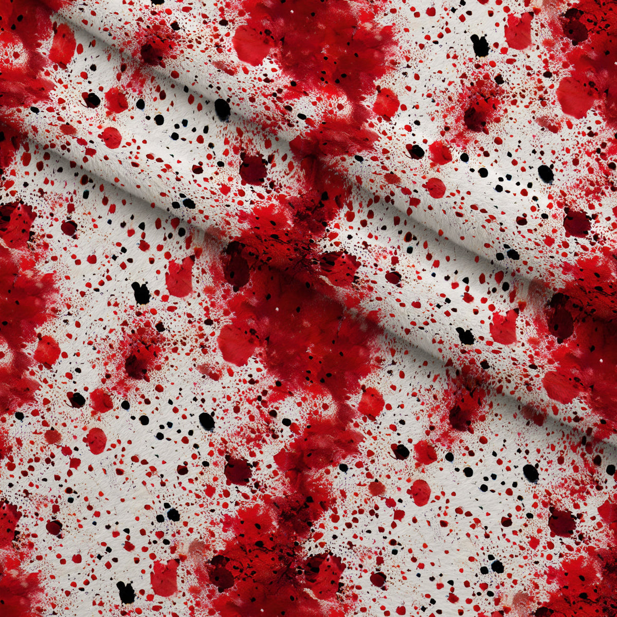 Scarlet Splash Pattern 14 Minky Fabric