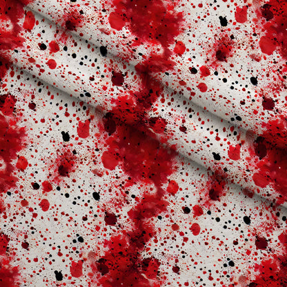 Scarlet Splash Pattern 14 Minky Fabric
